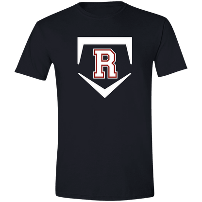 rally-softball-rally-base-original-white-gildan-mens-softstyle-tee — Black — Front — source sha256 6be22699a69d0ba72c69e68a85fccee7f2512340b4828946faa3cfbd951866ed — Color position 2