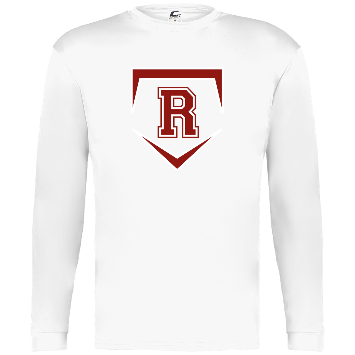 rally-softball-rally-base-original-c2-mens-performance-long-sleeve-tee — White — Front — source sha256 78c97b9814a8cbc13c055f817333b65df1f135b60ff0825f0d5849f295e664bf — Color position 4
