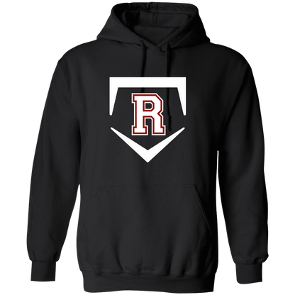 rally-softball-rally-base-original-white-gildan-pullover-hoodie — Black — Front — source sha256 894a9f62fe75d4abed53e15f8442fb327e9f65b228715a4b772affd1ceefdf88 — Color position 1