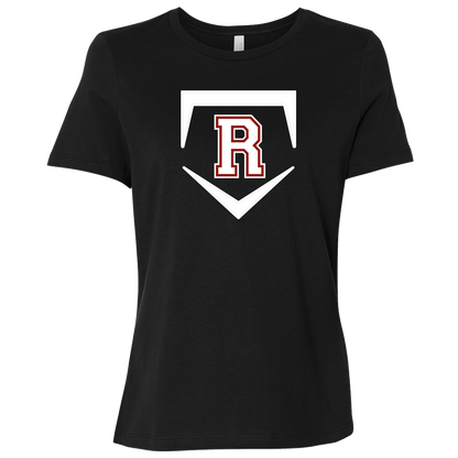 rally-softball-rally-base-original-white-bella-canvas-ladies-relaxed-jersey-short-sleeve-t-shirt — Black — Front — source sha256 c4b429ceeecee73ee8ef1c720e8cc5ac5135269e9ca9c4be324405aaecc976f4 — Color position 1