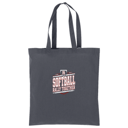 rally-softball-rally-base-rally-together-white-port-authority-core-cotton-tote — Storm Grey — Front — source sha256 22531cf5603a7229f30af07741eb3809b6e2ef5e349a234cc2563eb137e0e224 — Color position 2