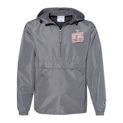 rally-softball-rally-base-rally-together-white-champion-unisex-packable-anorak-jacket — Graphite — Front — source sha256 ae4b9a491d55ce560f605e50032a9ddc2def1eb8b8b45173eb16c0379ce260dd — Color position 2