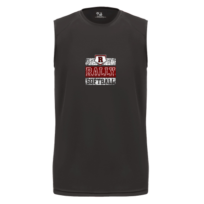 rally-softball-rally-base-softball-blocks-white-badger-b-core-sleeveless-performance-tee — Black — Front — source sha256 029d0db060380ccb733a43b33beefca84521e4811674c2b2aa5b8dffa342d5b3 — Color position 1