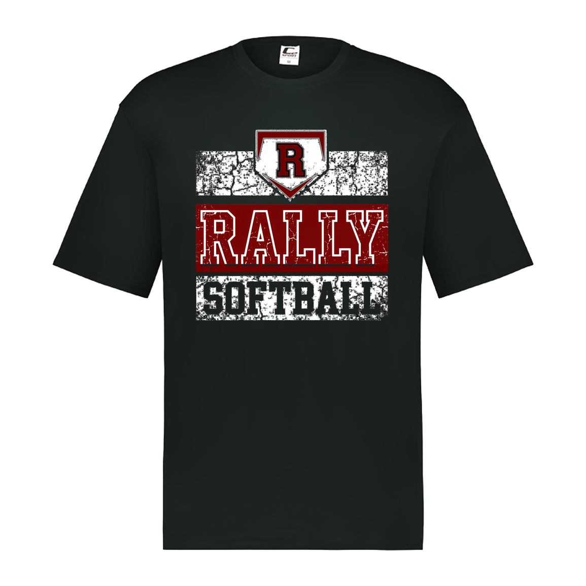 rally-softball-rally-base-softball-blocks-white-c2-mens-performance-short-sleeve-tee — Black — Front — source sha256 15d3b4ff8625b0823100fe5403b6dcc301276cc22bf03d8db2756390cf81db5d — Color position 1