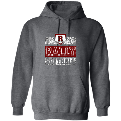 rally-softball-rally-base-softball-blocks-white-gildan-pullover-hoodie — Dark Heather — Front — source sha256 6ef2df8e455a126c89ca6efed3628d1d3c990432e6c45ca9b2b3eb5aab93fe7e — Color position 1