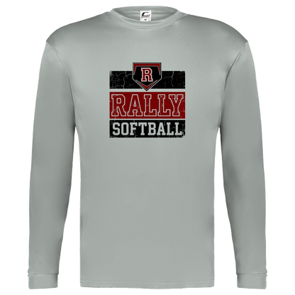 rally-softball-rally-base-softball-blocks-c2-kids-performance-long-sleeve-tee — Silver — Front — source sha256 8edeb9604e9fb09cc75200180c48c3a66ff2bddd76fb488f8b615a237f8996c7 — Color position 1