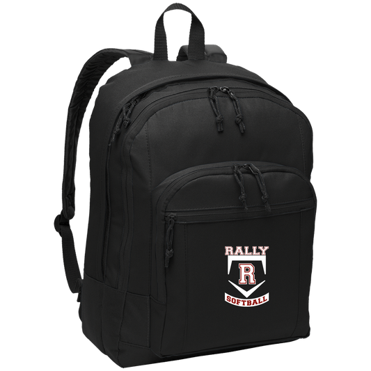 rally-softball-base-white-port-authority-basic-backpack — Black — Front — source sha256 071810ac3d6e4fa95d3c51ecac8088a336ba7ad12b16df660008a6768f600204 — Color position 1