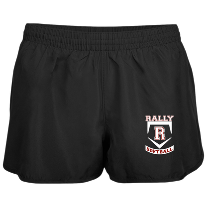 rally-softball-base-white-augusta-ladies-wayfarer-running-shorts — Black — Front — source sha256 39d07223b81d22c2c16d41c184be93fedbecfd137b549a770bb459c4c10eb1ea — Color position 1