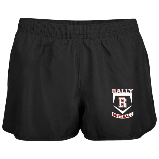 rally-softball-base-white-augusta-ladies-wayfarer-running-shorts — Black — Front — source sha256 39d07223b81d22c2c16d41c184be93fedbecfd137b549a770bb459c4c10eb1ea — Color position 1