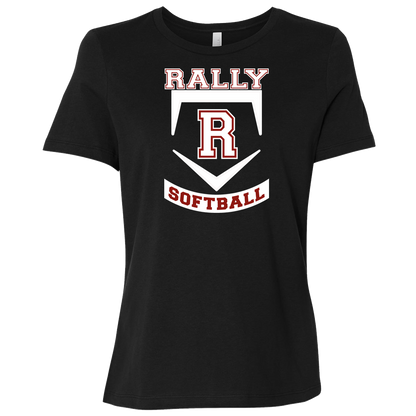 rally-softball-base-white-bella-canvas-ladies-relaxed-jersey-short-sleeve-t-shirt — Black — Front — source sha256 3ea8163505494c7dad23b2869a78ad49c68f91320efd344431cbeae77b8ffed1 — Color position 1