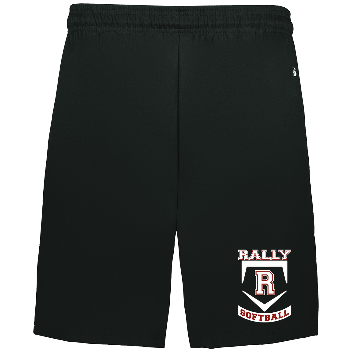 rally-softball-base-white-badger-adult-b-core-7-inch-short-with-pockets — Black — Front — source sha256 61bbd820ead8915751f292aa33e5bc7bd66457ac0f06f8ab62b045a47355100f — Color position 1