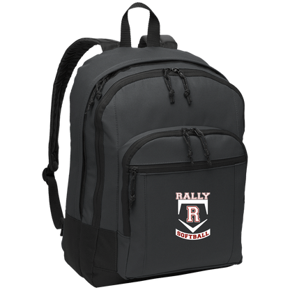 rally-softball-base-white-port-authority-basic-backpack — Dark Charcoal — Front — source sha256 996b206a52562f8098d760c45c2981b1f8954966e736c18d97005a598ed577f1 — Color position 2