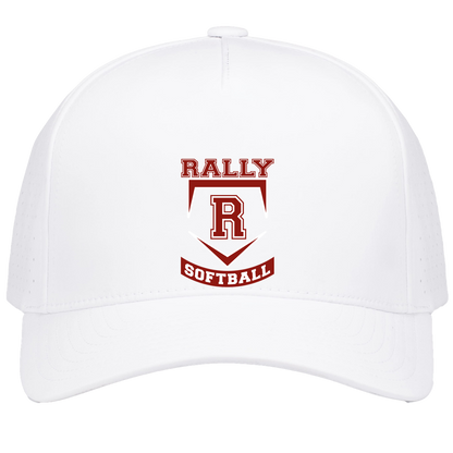 rally-softball-base-pacific-headwear-weekender-perforated-snapback-cap — White — Front — source sha256 d134bffe3320d55f71918948b18b64704ce7d351ef0d7e7588a1761493d220a7 — Color position 6