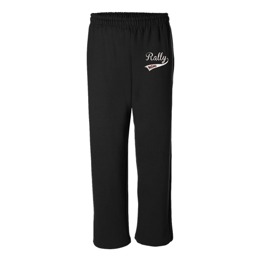 rally-softball-rally-original-white-gildan-adult-heavy-blend-open-bottom-pant — Black — Front — source sha256 216074c68ef668326a5493d5bb9ff7e0487ca0cb34b3fd7bdb4a05c44590ea6a — Color position 1