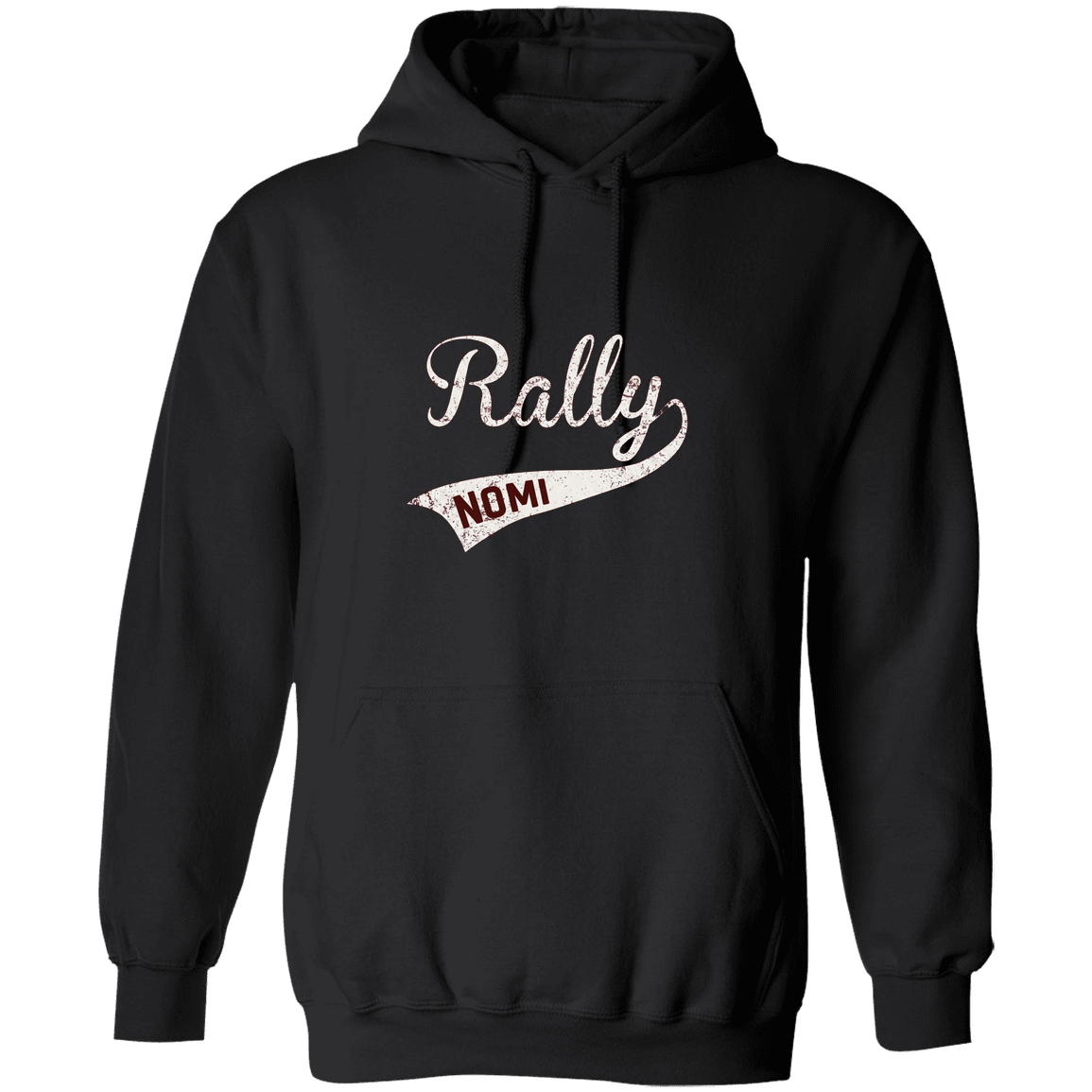 rally-softball-rally-original-white-gildan-pullover-hoodie — Black — Front — source sha256 83e3cde70c6c5ce9c9b68efa3ddedaad1084d6713800fa9267d8f91636cf4d14 — Color position 1