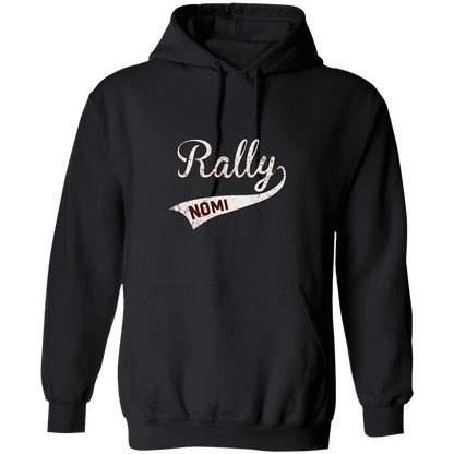 rally-softball-rally-original-white-gildan-pullover-hoodie — Black — Front — source sha256 83e3cde70c6c5ce9c9b68efa3ddedaad1084d6713800fa9267d8f91636cf4d14 — Color position 1