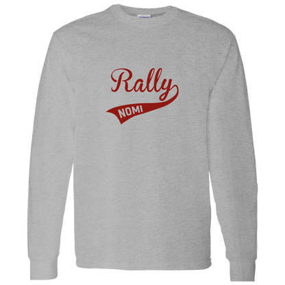 rally-softball-rally-original-gildan-ls-t-shirt-5-3-oz — Sport Grey — Front — source sha256 a2507fb13a9e0b70f05e44155be42fbeda229e8f19d4d9d1944db2b6ec16accf — Color position 3