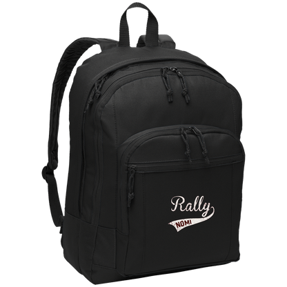 rally-softball-rally-original-white-port-authority-basic-backpack — Black — Front — source sha256 d8eb593a8e7bfb365c4692345a3e4ae0f85353032f3b494b909e9daaedcab96b — Color position 1