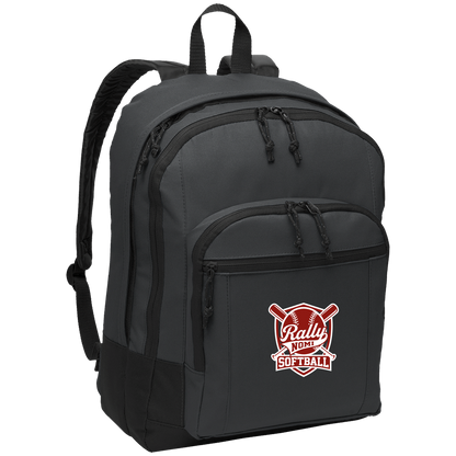 rally-softball-rally-shield-white-port-authority-basic-backpack — Dark Charcoal — Front — source sha256 7b6659d041e7f2ec66dece3a3bab883a4578416a8596bb365e9a8aae9673fc4b — Color position 2