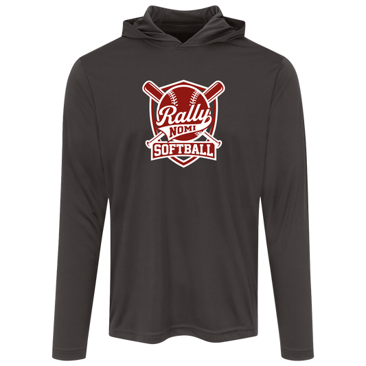 rally-softball-rally-shield-white-sport-tek-mens-competitor-hooded-tee — Iron Grey — Front — source sha256 c09216040f202cb2c77a3f8b7822c6c990e601a28b8e2b3d3b7eaaee16df1e01 — Color position 1