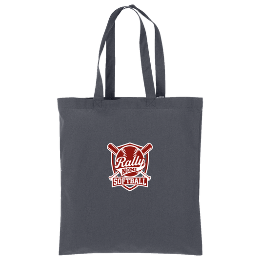 rally-softball-rally-shield-white-port-authority-core-cotton-tote — Storm Grey — Front — source sha256 c43a388943a9a4d4717d1ce7c3527a94a5aa92fff5ea130eaeb7d47592d6750c — Color position 1