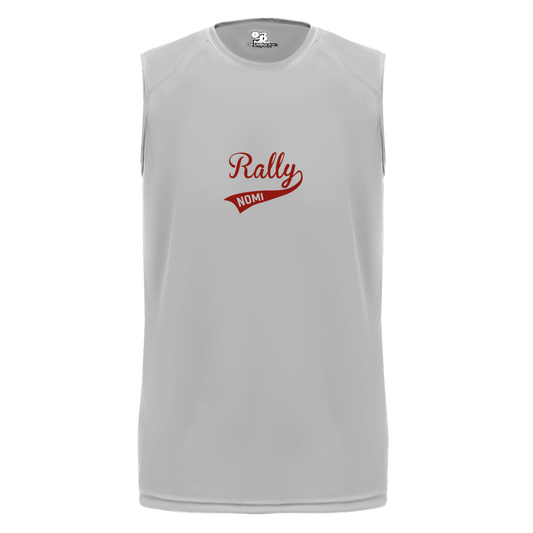 rally-softball-rally-signature-badger-b-core-sleeveless-performance-tee — Silver — Front — source sha256 9a6cc6e00ced89b1afb85e536f061587f1bdb6294cf371b6c7b04a04f100843b — Color position 1