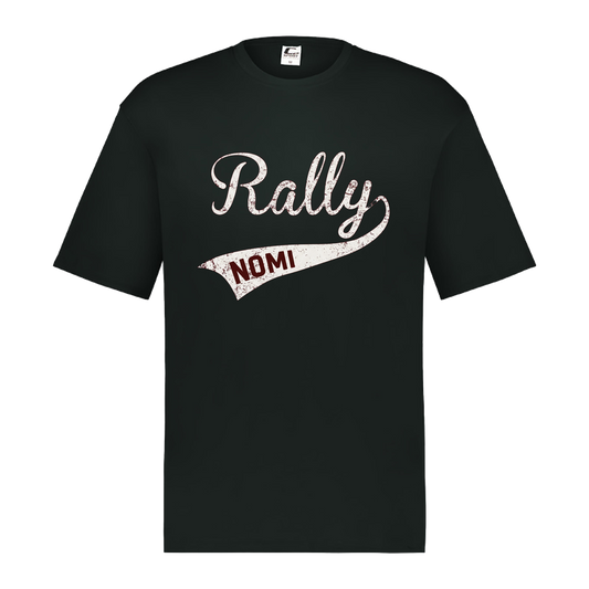 rally-softball-rally-signature-white-c2-mens-performance-short-sleeve-tee — Black — Front — source sha256 9e26a9ebd2fbfdd7de092745e34cfb1243d1a27dff901c0a1b64c325b536703f — Color position 1