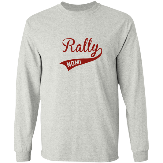 rally-softball-rally-signature-gildan-ls-t-shirt-5-3-oz — Ash — Front — source sha256 c1c4d9f6b848206861ae7a6e2a47d4ecdb7b5d89e46717aab48132a33346f86a — Color position 1