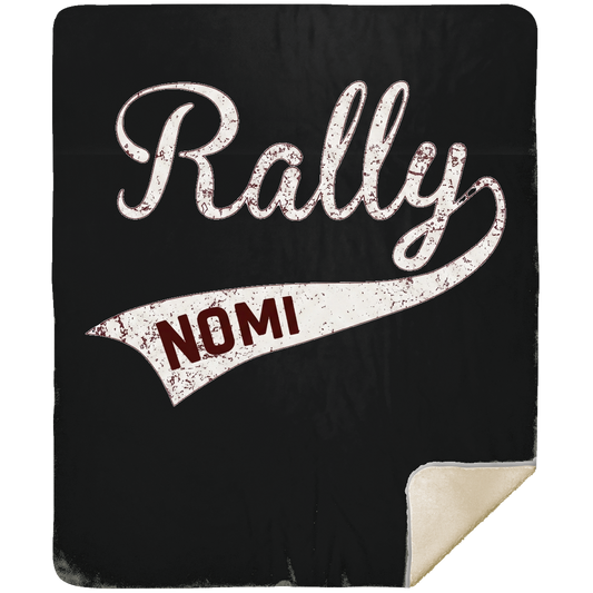 rally-softball-rally-signature-white-mshm-premium-sherpa-blanket-50x60 — Black — Front — source sha256 d6183f7513a0e5f014ec0dfbb447964f1ddba9e17a36d153e575edd93b90c6cc — Color position 1