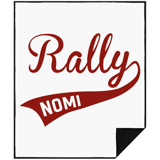 Rally Signature Picnic Blanket 50x60 - Light Colors — White — render 23d90b032db096e2