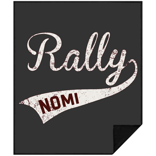 Rally Signature Picnic Blanket 50x60 - Dark Colors — Black — render 8cd634a55502848e