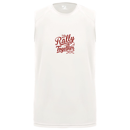 rally-softball-rally-together-badger-b-core-sleeveless-performance-tee — White — Front — source sha256 30d5f898d48c68a2b455ae766a75b872fd711869fd59dec4495966ece8e1a1db — Color position 4