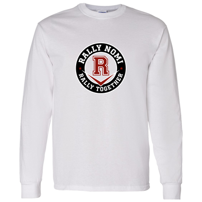rally-softball-rally-together-circle-gildan-ls-t-shirt-5-3-oz — White — Front — source sha256 03d67714a182b8ed9ea5c71404212c331473716991f7a883cd5a458f43fa0e10 — Color position 3