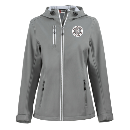rally-softball-rally-together-circle-white-clique-womens-eco-stretch-softshell-jacket — Slate — Front — source sha256 082b439c72d40bb55e64656a2f37582936e1bb77d9ca8ea461985416ff6492f3 — Color position 2
