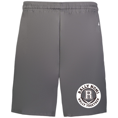 rally-softball-rally-together-circle-white-badger-adult-b-core-7-inch-short-with-pockets — Graphite — Front — source sha256 8701b036169489ffec05adde5f1a3b699fa7bfee020bd2bd3525e45866e3e6fe — Color position 2