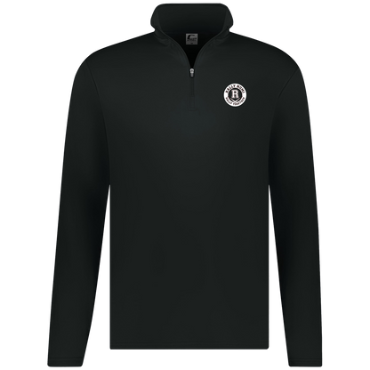 rally-softball-rally-together-circle-white-c2-mens-1-4-zip-pullover — Black — Front — source sha256 8940ee515a24e6417afd3646c8d3fe1d924191ca6917e80412aeaba944e9ecf9 — Color position 1