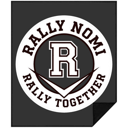rally-softball-rally-together-circle-white-premium-picnic-blanket-50x60 — Black — Front — source sha256 e45559da88da3008efa717794129e920920babcb8a1735d1f6673bd90d3af6e1 — Color position 1