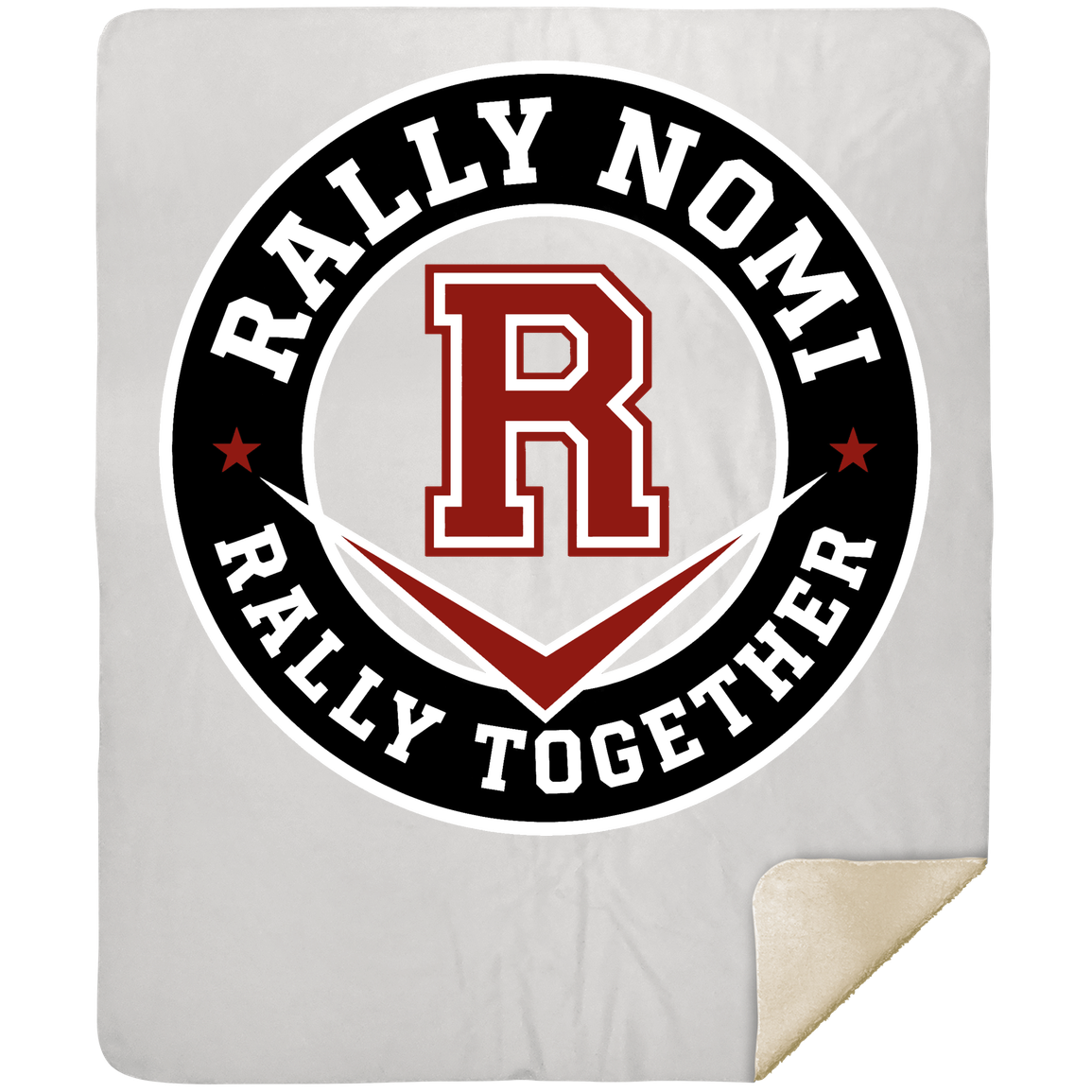 rally-softball-rally-together-circle-mshm-premium-sherpa-blanket-50x60 — White — Front — source sha256 f0220fca26fd3df2fb93b1463dcdc4195ae0eb8527b563332696daced8b27db2 — Color position 1