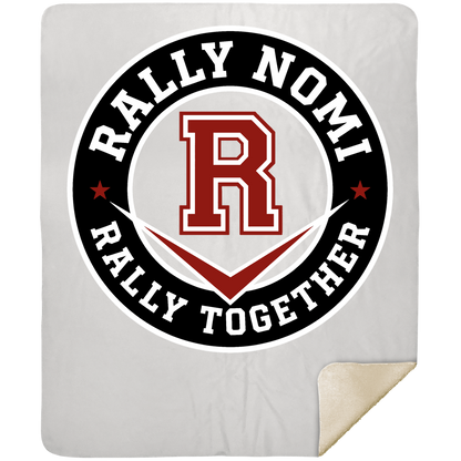 rally-softball-rally-together-circle-mshm-premium-sherpa-blanket-50x60 — White — Front — source sha256 f0220fca26fd3df2fb93b1463dcdc4195ae0eb8527b563332696daced8b27db2 — Color position 1
