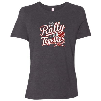 rally-softball-rally-together-white-bella-canvas-ladies-relaxed-jersey-short-sleeve-t-shirt — Dark Grey Heather — Front — source sha256 e1e6ddfd9e53cdbf7f57315f615ecec393e0de25e3e7d87bfdd67619f70f1091 — Color position 2