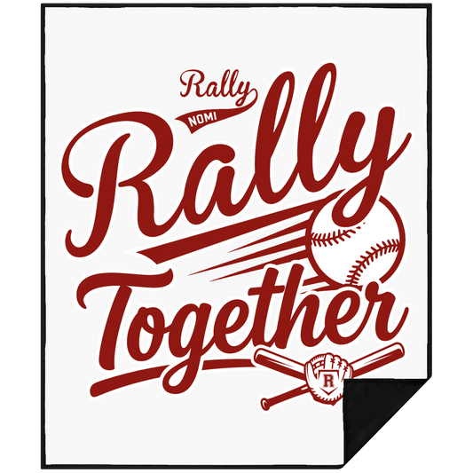Rally Together Picnic Blanket 50x60 — White — render b86c398a2d129dc9