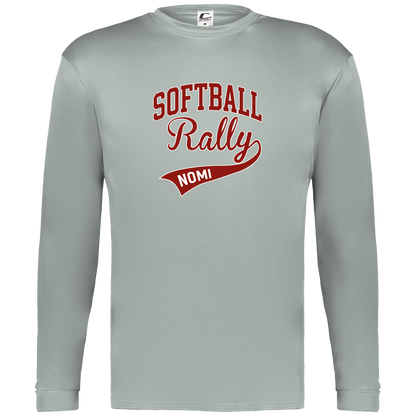 rally-softball-softball-rally-signature-c2-mens-performance-long-sleeve-tee — Silver — Front — source sha256 23f633c4737894adcb11d033482b14fbbd62be18ad08aea785d35541e6eaf11f — Color position 1