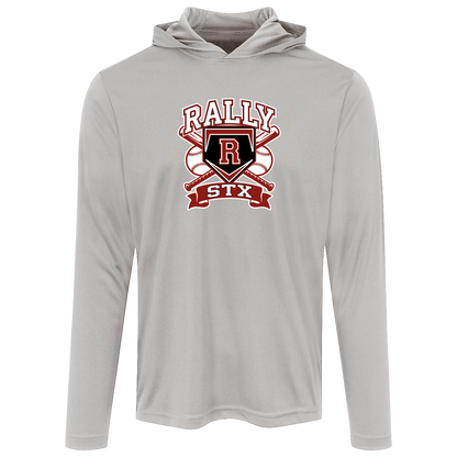 rally-stx-bold-mascot-sport-tek-mens-competitor-hooded-tee — Silver — Front — source sha256 a958eb2914a27479d2af278cd908b55197f656de04f4a12f0067af03da3412d9 — Color position 3
