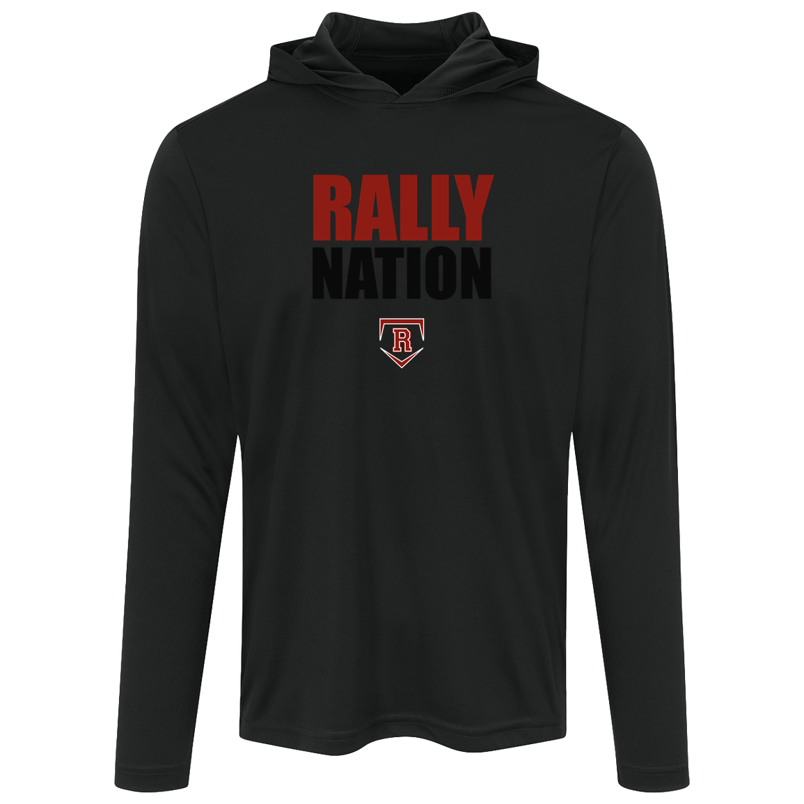 rally-stx-diamond-nation-sport-tek-mens-competitor-hooded-tee — Black — Front — source sha256 081e747e85d287c9bed7935e4efc65b1dc115fda6348c489e464aa9e367e9355 — Color position 1