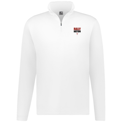 rally-stx-diamond-nation-c2-mens-1-4-zip-pullover — White — Front — source sha256 15117f4256bfc3728c7778ec06fef578268149e84f114f1702ef11469ad2c190 — Color position 3