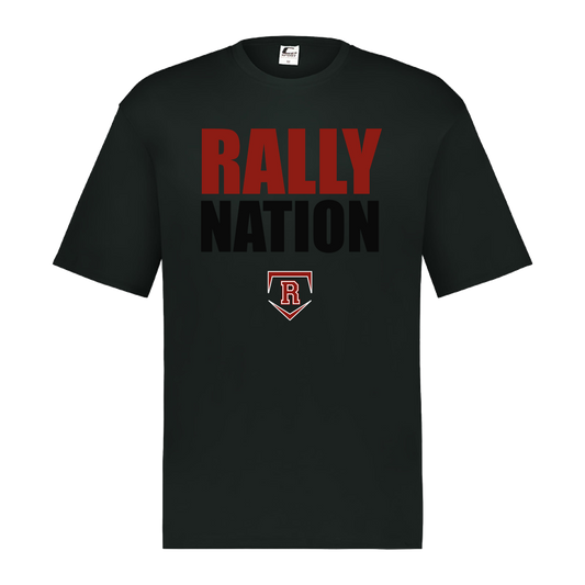 rally-stx-diamond-nation-c2-mens-performance-short-sleeve-tee — Black — Front — source sha256 22327602e46deeac0e262301c25801d12e88b550960a3e95fbb2bb12a2a2733b — Color position 1