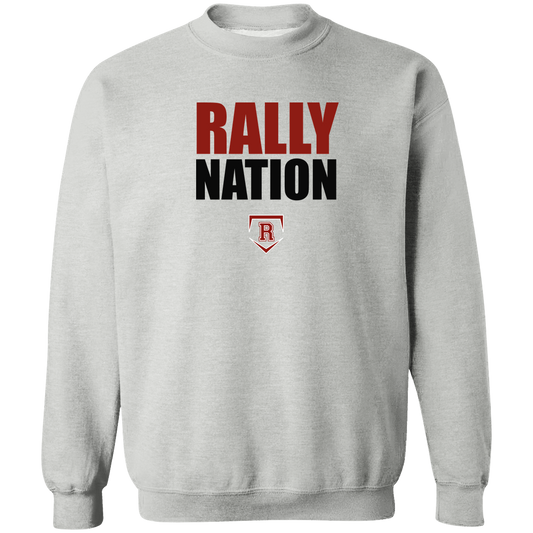 rally-stx-diamond-nation-gildan-crewneck-pullover-sweatshirt — Sport Grey — Front — source sha256 3469b40e71cec5a49fb9eb1df5e497a13ab695e2f19fd614cbf3c66be2130c3e — Color position 1