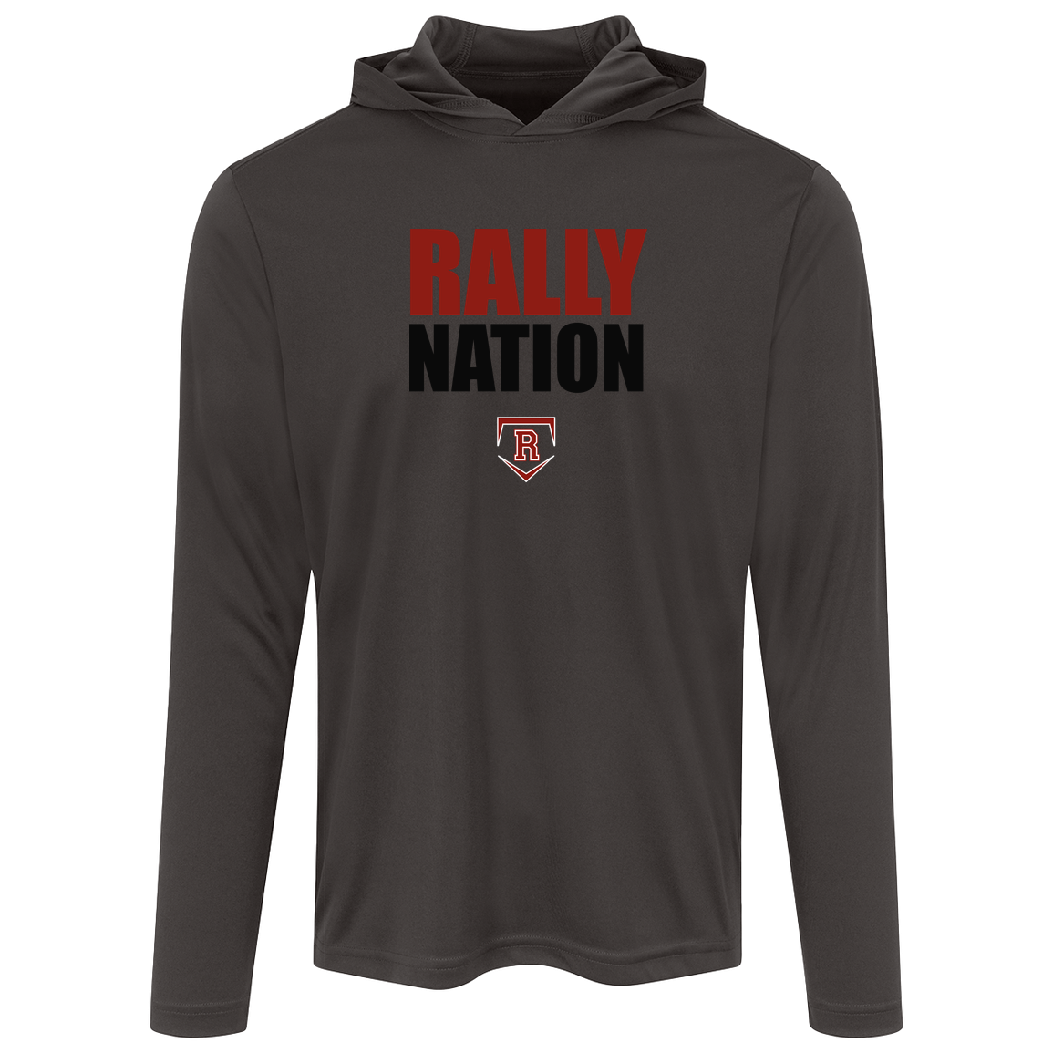 rally-stx-diamond-nation-sport-tek-mens-competitor-hooded-tee — Iron Grey — Front — source sha256 44114cf62b4af9a17ea13f938804893674eab0ab63e33536a284e7c9a0899523 — Color position 2