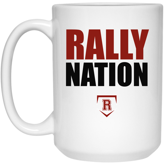 rally-stx-diamond-nation-15oz-white-mug — White — Front — source sha256 972f8f4d6f9ede3dbf2a6aac59aaba5f178602e56820f3db832457bb31d016ed — Color position 1