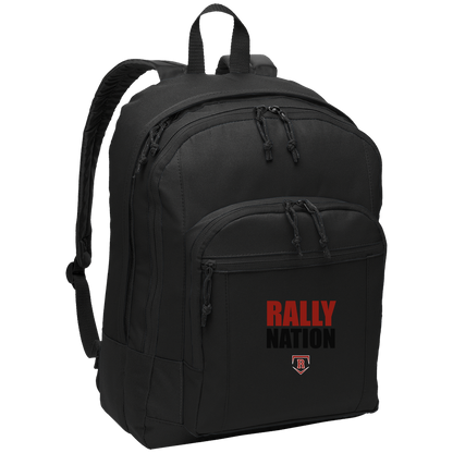 rally-stx-diamond-nation-port-authority-basic-backpack — Black — Front — source sha256 a6e7fbf10773413d37ffa9f985a5180ed689b370f0ec604709ab365f40faa031 — Color position 1